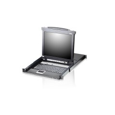 "ATEN 8-Port 17" LCD KVMP Switch - Efficient and Versatile KVM Solution (CL5708M-ATA-2XK06UG)"